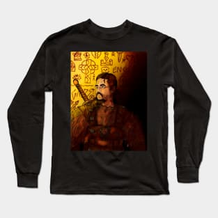 the heather warrior. last chance for the kingdom of england. Long Sleeve T-Shirt